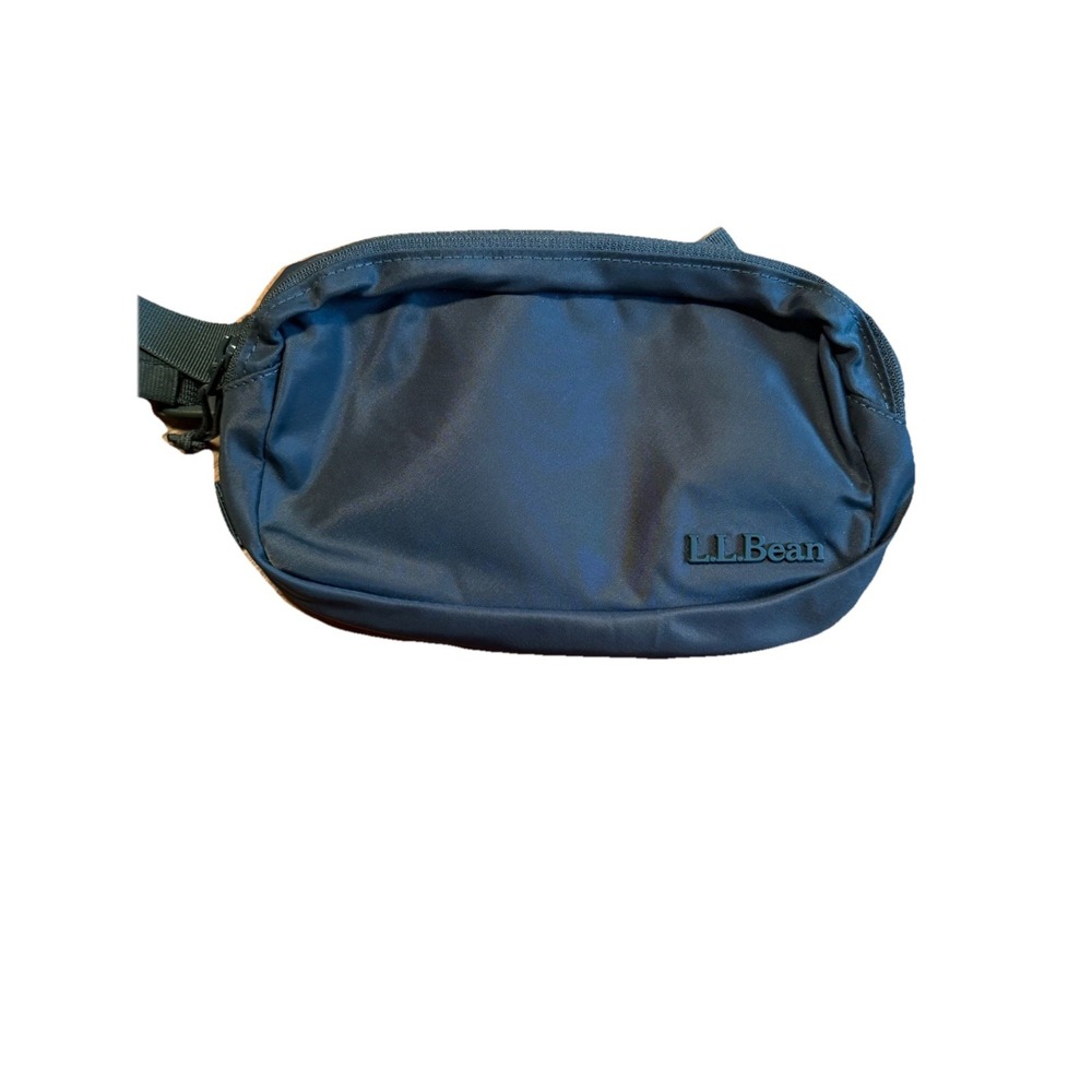 LL BEAN Fanny Pack Small Adventure‎ Belt Pouch Crossbody Waist Bag Green